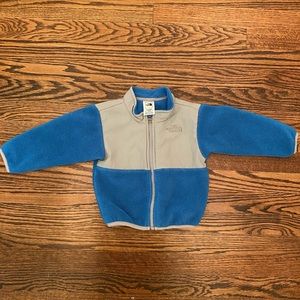 Kids blue and grey North Face. Great condition!